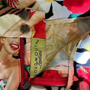 Loudmouth ladies golf shorts